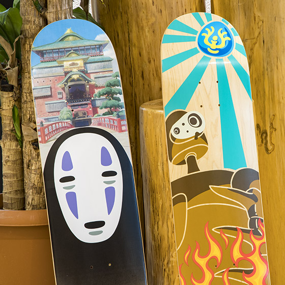 Ghibli skateboard