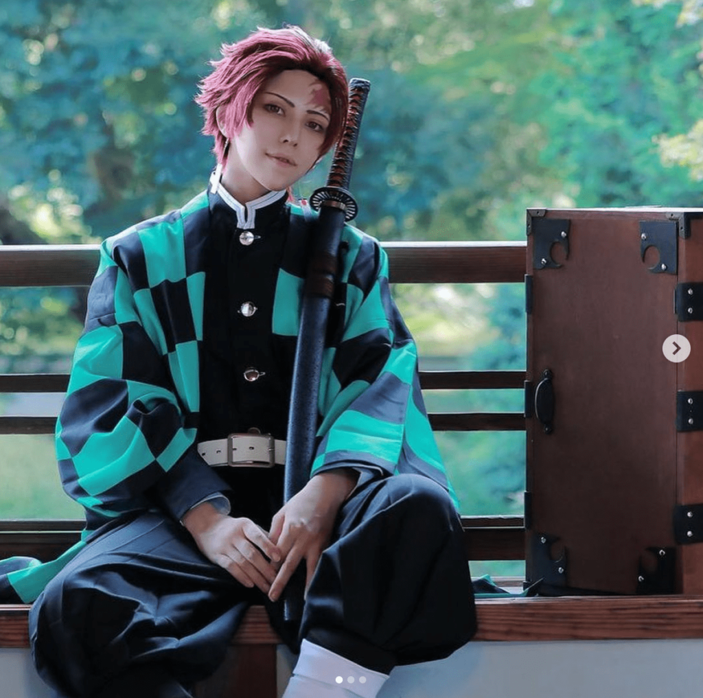 wiru cosplay tanjiro demon slayer Kimetsu no yaiba