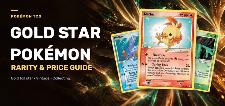 Gold Star Pokémon Cards: How to Identify Them and What They Are Worth
