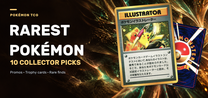10 of the Rarest Pokémon Cards in the World | Explaining the Reasons They Became So Hard to Obtain