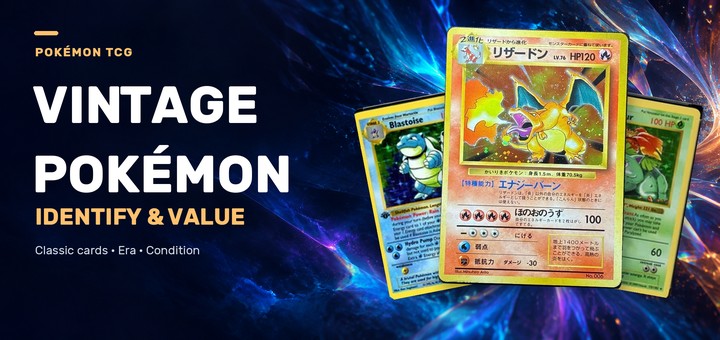 Vintage Pokemon Cards: How to Identify Them and What They Are Worth