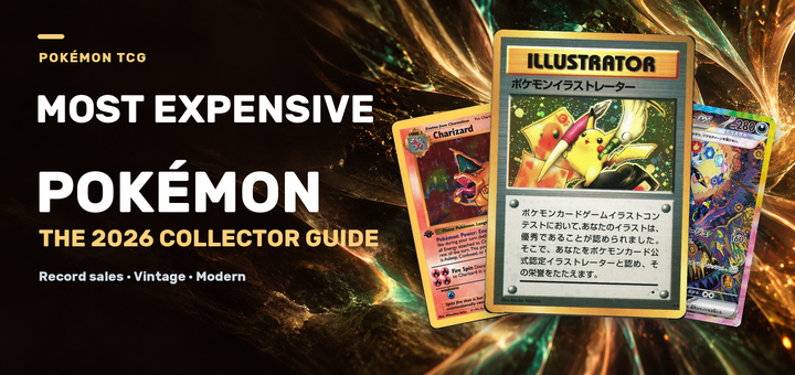 The Most Expensive Pokémon Cards in 2026: From the $16.5M Pikachu to Modern Chase Cards