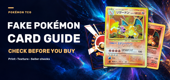Fake Pokémon Cards Guide | How to Identify Fake Pokémon Cards and Points to Check Before Buying
