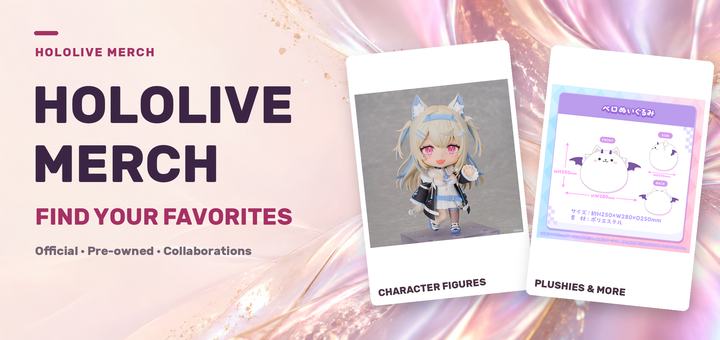 Hololive Merch Buying Guide | Organized from Official, Used, Collaborations, to How to Find After Sold Out