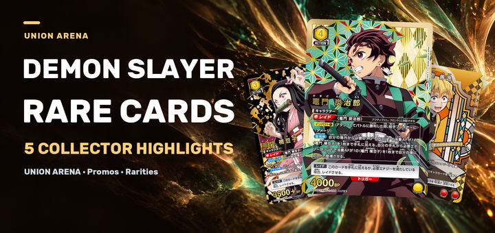 The Top 5 High-Value & Rare Demon Slayer: Kimetsu no Yaiba Cards | Featuring Union Arena and Exclusive Promos
