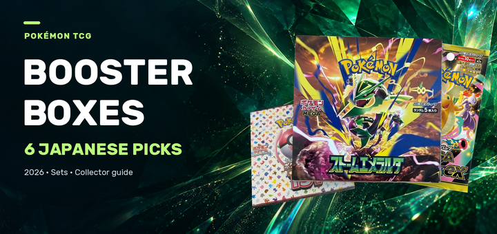 6 Recommended Japanese Pokémon Card Booster Boxes to Buy in 2026 | Comparison by Purpose